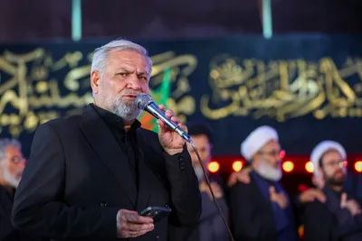 مراسم عزاداری حسینی در مصلای تبریز