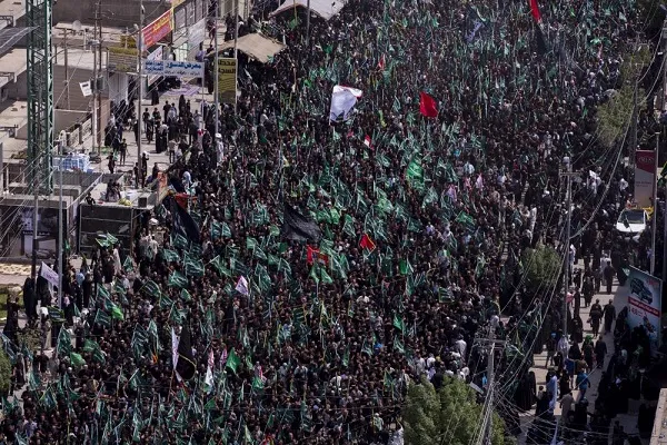 بالصور...إقامة عزاء ركضة طويريج في كربلاء