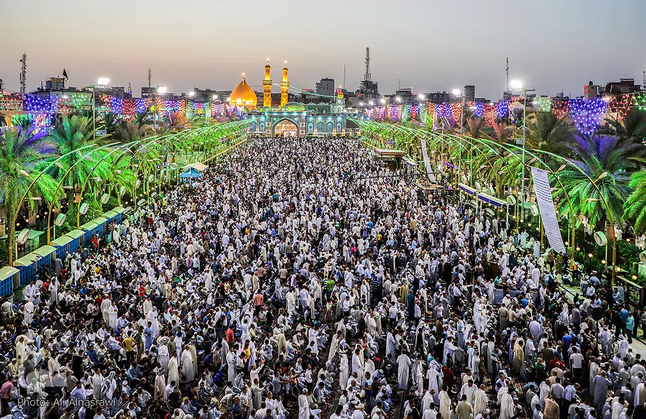 صلاة عيد الفطر في كربلاء