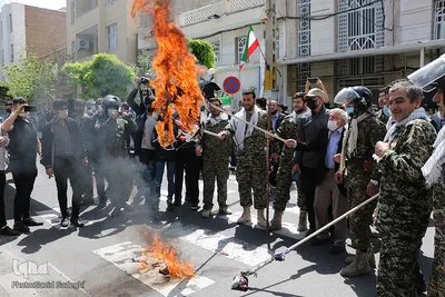 مراسم نمادین روز جهانی قدس در تبریز