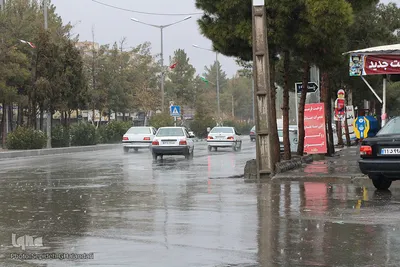 بارش باران در بیرجند
