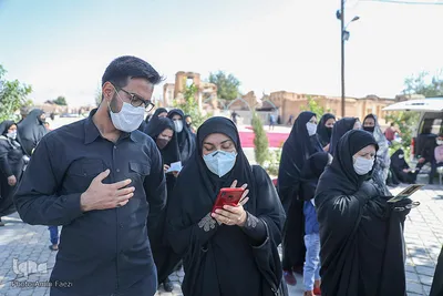مراسم عزاداری اربعین حسینی در شیراز