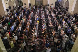  مراسم معنوی اعتکاف در یزد
