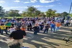 عکس | پیاده‌روی خانوادگی به مناسبت هفته دفاع مقدس