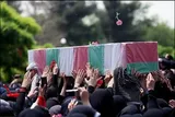 پیکر شهدای بمباران مناطق مسکونی خرم‌آباد تشییع شد + عکس
