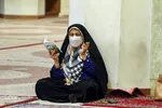 حضور زائران در حرم شاهچراغ (ع)