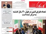 صفحه نخست روزنامه‌های شنبه ۱۱ مرداد ۱۴۰۴