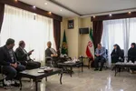 دیدار مدیران قرآنی جهاددانشگاهی با تولیت آستان احمدی و محمدی(ع)