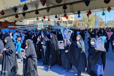 راهپیمایی روز جهانی قدس در همدان‎