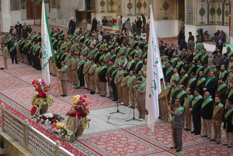 جشن میلاد حضرت زینب(س) در حرم علوی+عکس
