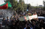 استقبال از شهيد مدافع حرم در سمنان