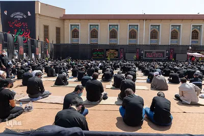 عزاداری بزرگ مردم تبریز در روز عاشورا‎‎