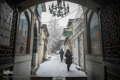 هوای برفی تهران