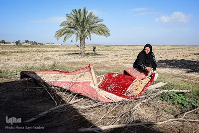 وضعیت مناطق سیل زده در خوزستان