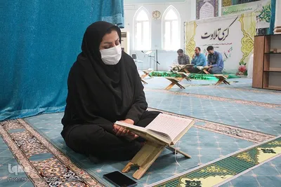 کرسی تلاوت قرآن در دانشگاه علوم پزشکی اهواز