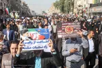 راهپیمایی مردم اهواز در حمایت از اقتدار و امنیت کشور 