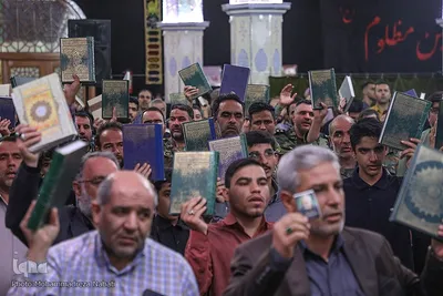 محفل انس با قرآن با تلاوت قاری بین‌المللی در بیرجند