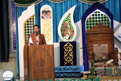 محفل انس با قرآن با حضور حسینی قاری بین المللی در یزد‎