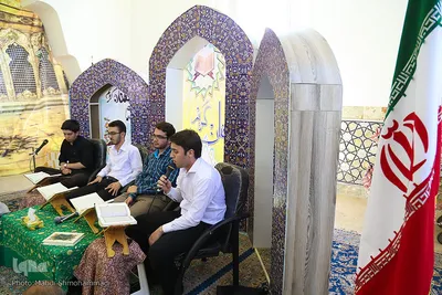 آیین جزء خواني قرآن‌کریم در آستان امامزاده عبدالله(ع)شهرری