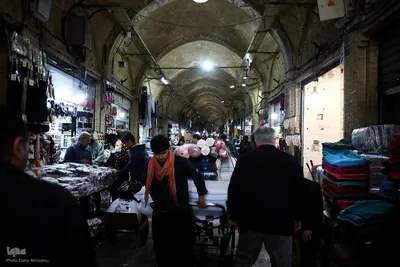 حال و هوای بازار تهران در شب عید