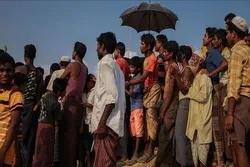 रोहिंग्या शरणार्थियों की वापसी के लिए राख़ीन की स्थिति उचित नहीं है