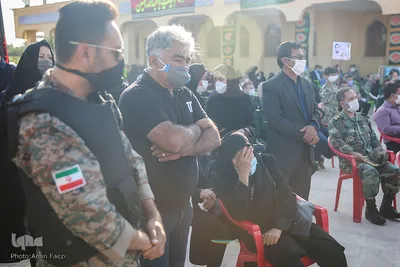 استقبال از دو شهید دفاع مقدس در شیراز