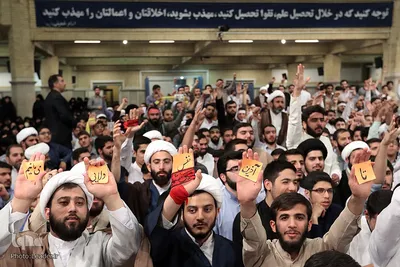 دیدار طلاب حوزه‌های علمیه استان تهران با رهبر انقلاب
