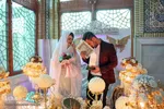 مراسم عقد زوج‌های جوان در آستان علی‌بن مهزیار اهوازی 