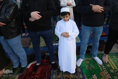 جشن عید سعید فطر در غزه