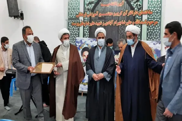 نخستین خانه قرآن روستای حمیدآباد افتتاح شد