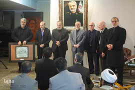دیدار جامعه قرانی با خانواده شهید سپهبد قاسم سلیمانی

