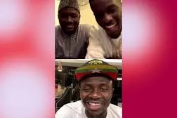 Video en directo de instagram, jugador senegalés del Liverpool participa en un programa coránico