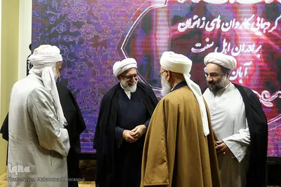 تشرف کاروان اهل سنت به حرم رضوی