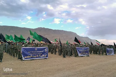 رزمایش «پیامبر اعظم ۱۷» بسیجیان سپاه بقیةالله(عج) شیراز