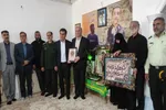 دیدار اعضای جهاد دانشگاهی لرستان با خانواده شهید طولابی