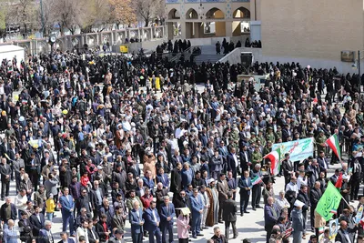 راهپیمایی روز قدس در تبریز‎
