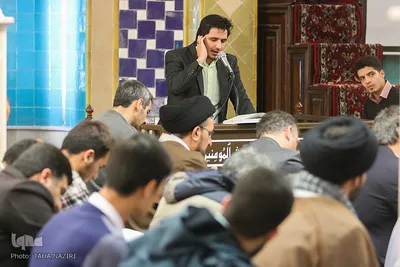 محفل انس با قرآن کریم – دانشگاه اراک/عکاس:طاها نظیری