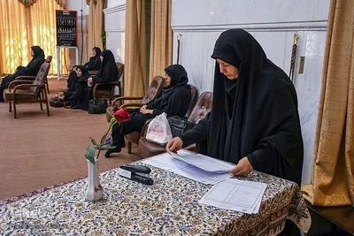 روز پایانی رقابت های بانوان در مرحله استانی مسابقات سراسری قرآن‎