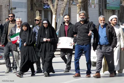 راهپیمایی 22 بهمن در یزد‎