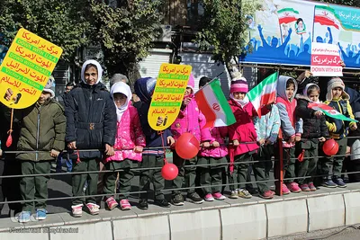 راهپیمایی ۱۳ آبان در تبریز