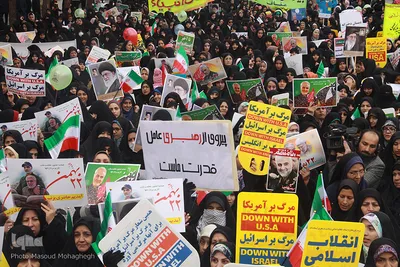 راهپیمایی یوم الله ۲۲ بهمن در سمنان