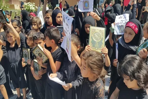 جمعيّة القرآن اللبنانیة تنظم وقفة تضامنية نصرةً للقرآن + صور