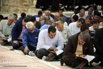 محفل انس با قرآن در حرم مطهر امام خمینی(ره)