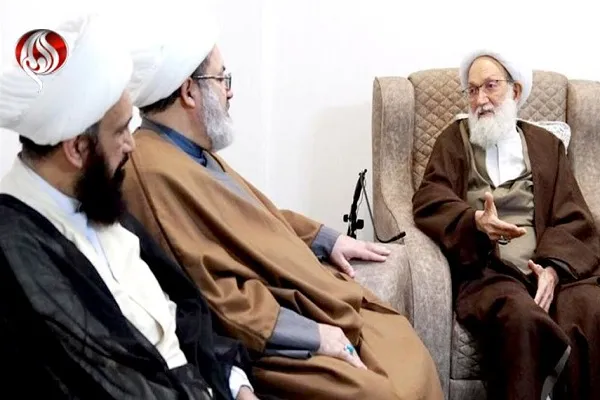 دیدار معاون دبیرکل نُجَباء با آیت‌الله عیسی قاسم