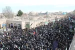 حماسه اردبیلی‌ها در سوگ رهبر شهید
