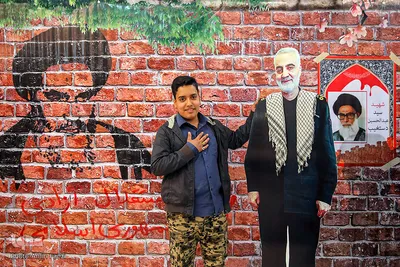 عکس يادگاری با سردار دل‌ها