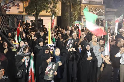 تجمع مردم انقلابی ملایر برای خون خواهی امام شهید