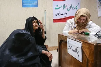 یک‌هزار ایرانشهری ویزیت رایگان شدند