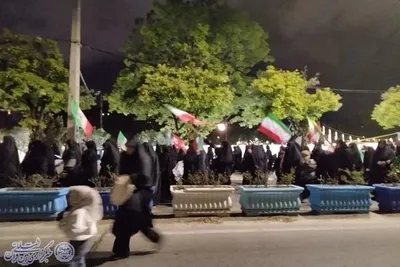 پنجاه و یکمین شب اجتماع مردم انقلابی بابلسر