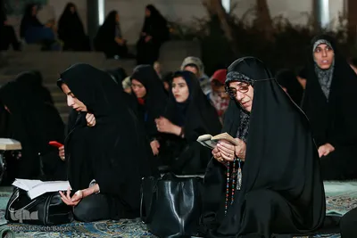 احیای شب بیست و سوم ماه مبارک رمضان در دانشگاه تهران
